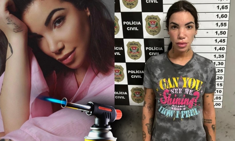 Blogueira que tortur0u homem com maçarico é solta pela Justiça; veja vídeo