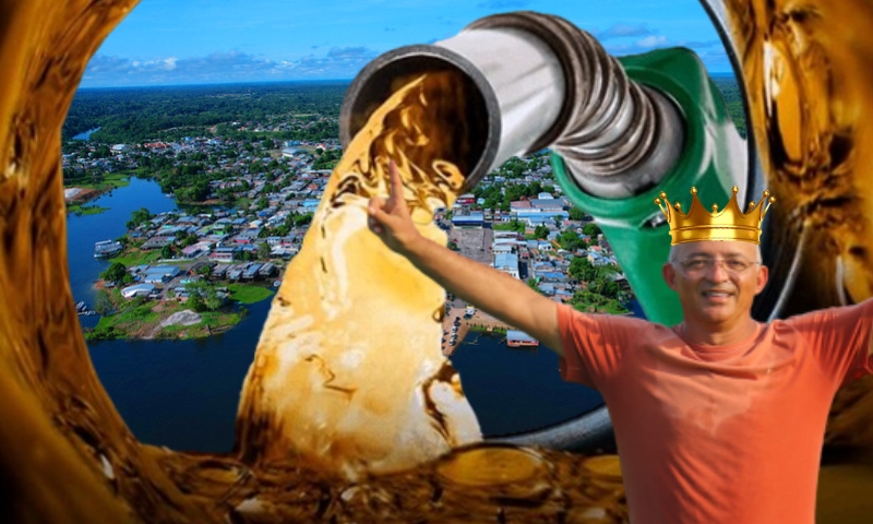 ‘Rei da gasolina’: prefeito de Manaquiri vai gastar mais de R$ 9,5 milhões com combustíveis