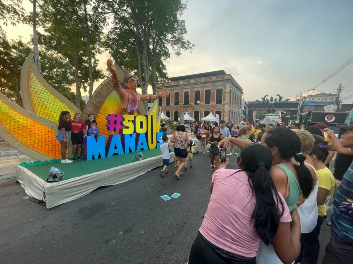 Estrutura do ‘#SouManaus Passo a Paço 2023’ empolga o público presente nesta primeira noite