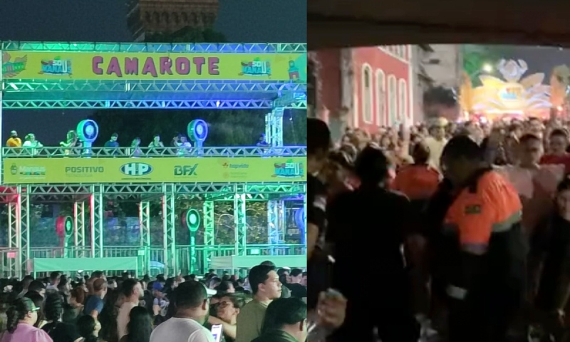 Mal-estar, camarotes vazios e descaso com a imprensa marcam 1ª noite do Sou Manaus 2023; veja vídeos