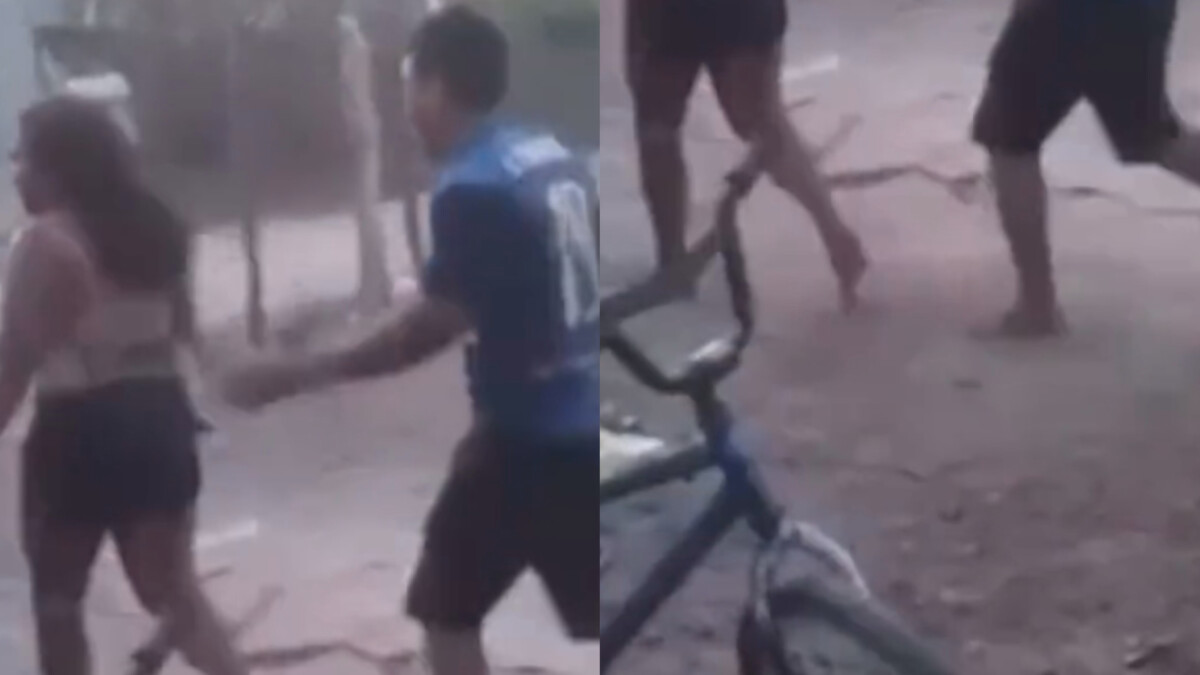 Criança se mete em brig4 e impede que mãe seja esfaque4da; veja vídeo