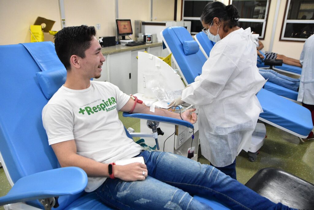 Dia Mundial do Doador de Sangue: Hemoam terá programação especial nesta sexta-feira (14); confira