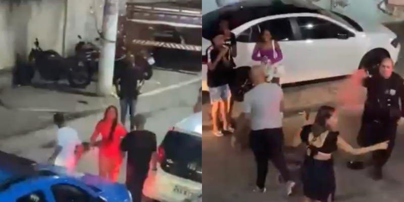 Sextou: belíssima blindada leva a pior ao tentar defender seu ‘presente de Deus’ durante panc4daria; veja vídeo