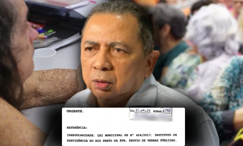 Escândalo: Prefeito de Rio Preto da Eva pode ser cassado por desviar mais de R$16 milhões de aposentados e pensionistas