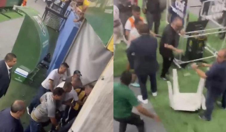 Porradã0 entre comissão técnica do Amazonas FC x Paysandu marca partida em Manaus; veja