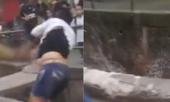 Barraqueira é expulsa de bar, leva a pior e população comemora: “Pega tua merenda!”; veja vídeo