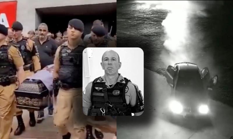 Herói: PM que m0rreu durante confronto com bandidos recebe homenagens; veja vídeo