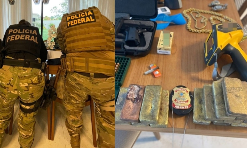 Operações da PF em Manaus combatem desvio de ouro de terras indígenas para a Europa; veja vídeo