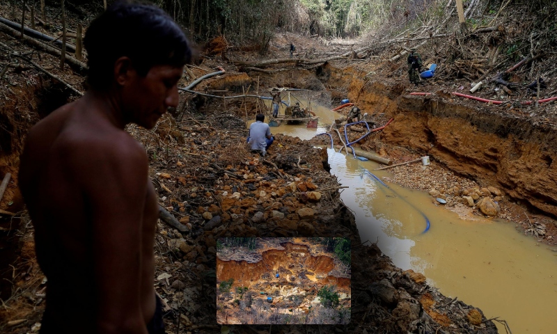 Empresários de Manaus envolvidos em contrabando de Ouro desviaram R$ 5,7 bilhões de terras indígenas