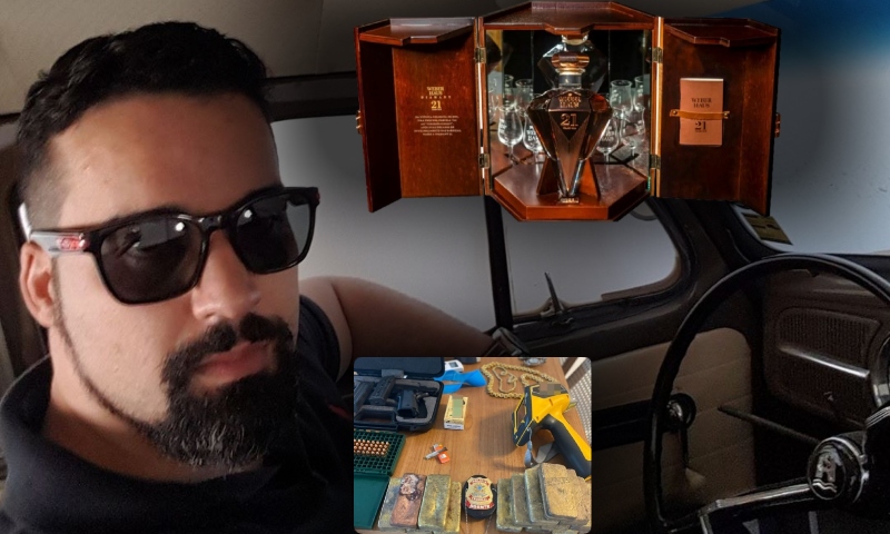 ‘Ouro, carrões e cachaça’: saiba quem é o ‘empresário ostentação’ preso pela PF em Manaus