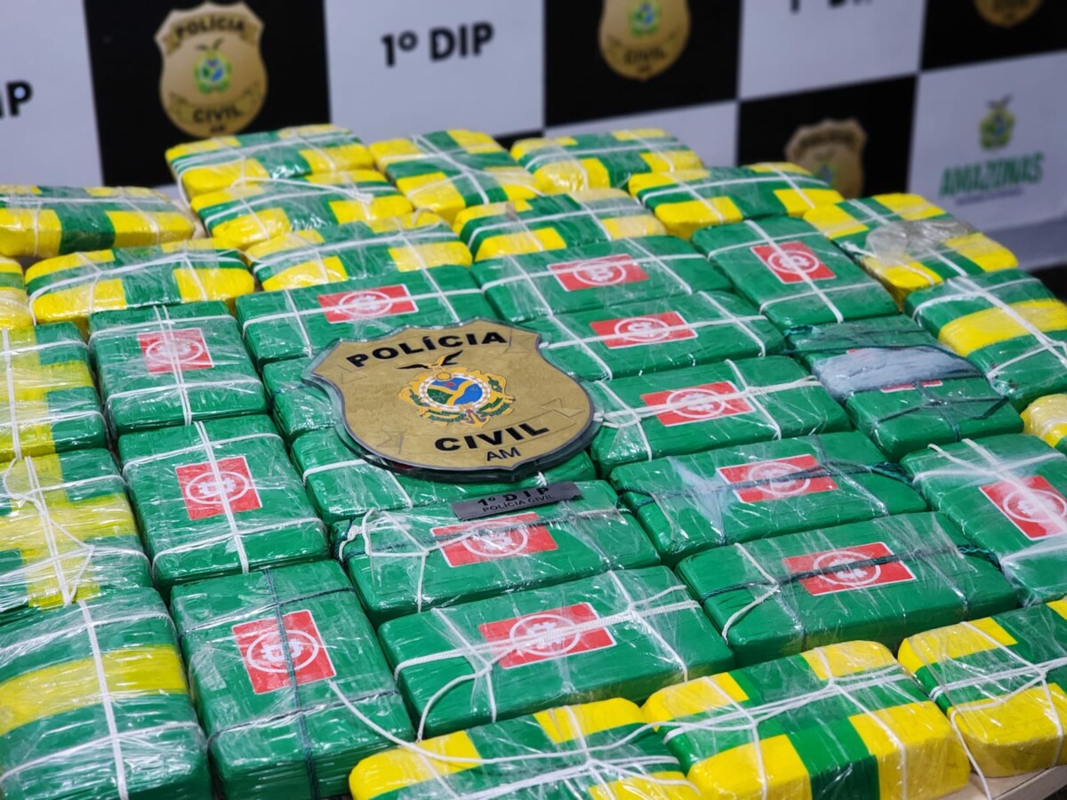 Idoso é preso com drogas avaliadas em R$ 800 mil em Manaus