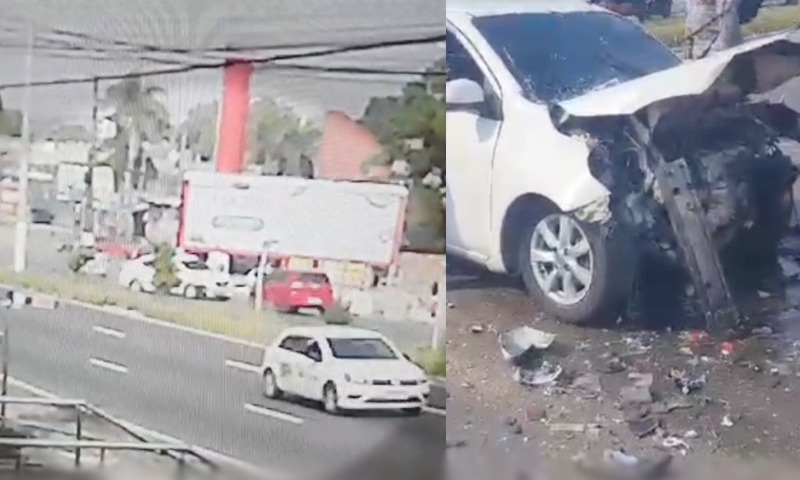 URGENTE: veja momento do acidente que m4tou trabalhador na Max Teixeira; vídeo