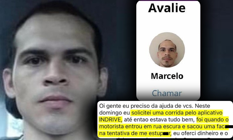 Vítimas de ‘Taradão do inDrive’ relatam detalhes de estupr0s sofridos em Manaus; veja prints