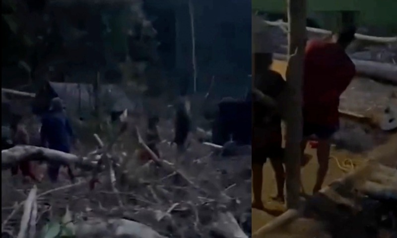 Tudo filmado: garimpeiros am3açam est0urar cabeç4 de cri4nças indígenas; veja vídeo