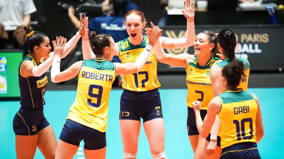 Brasil vence Japão no vôlei e seleção feminina garante vaga nas Olimpíadas de 2024
