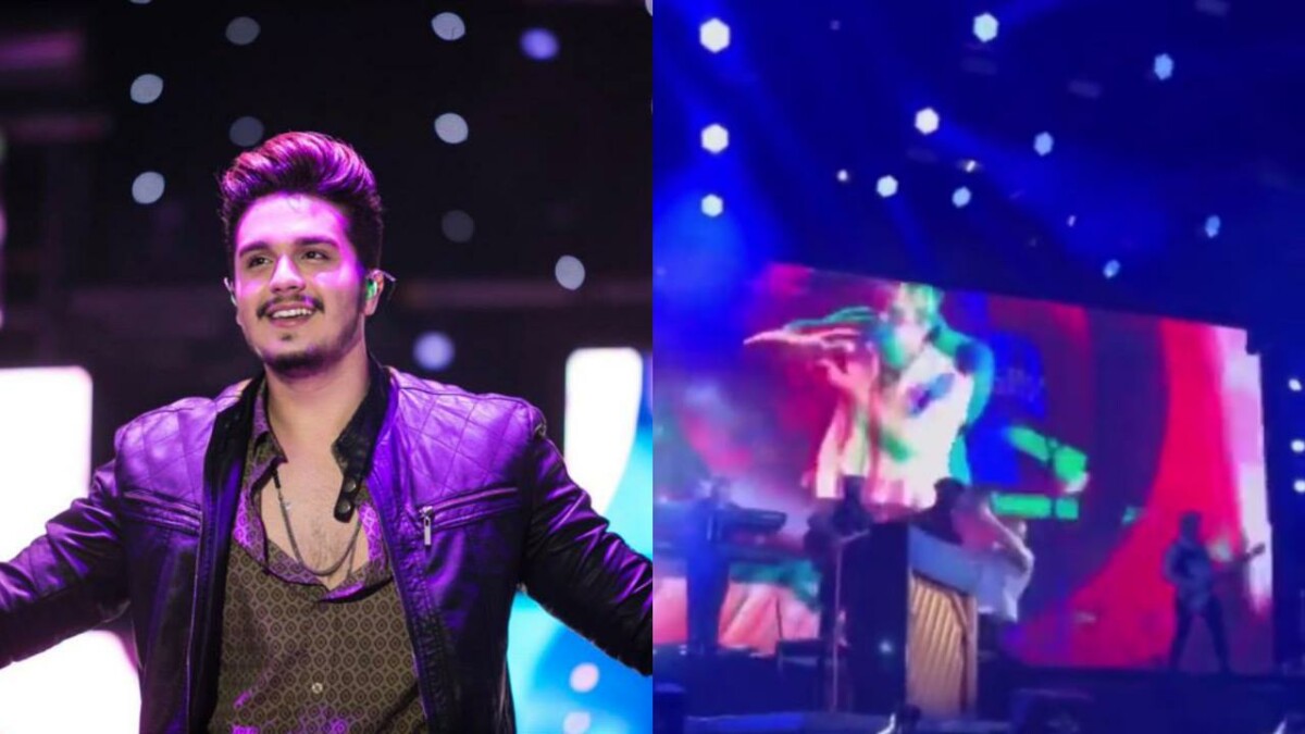 Luan Santana pisa em falso e leva tombo durante show na Arena da Amazônia; veja vídeo