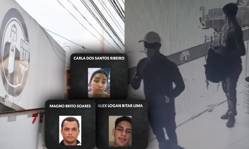 URGENTE: bandidos que assaltaram Choperia em Manaus continuam foragidos; veja vídeo