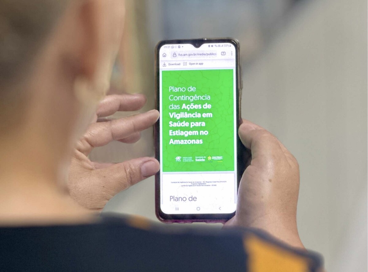 Amazonas lança Plano Estadual de Vigilância para o Enfrentamento às Situações de Estiagem