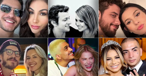 A bruxa tá solta? Em uma semana, sete casais famosos anunciaram separação; veja