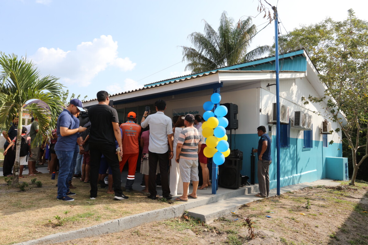 Prefeitura entrega unidade de saúde que vai beneficiar 2,5 mil moradores da zona rural de Manaus