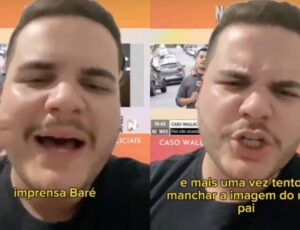 Willace Souza desabafa após 'impressa Baré' criar Fake News sobre seu pai; veja vídeo