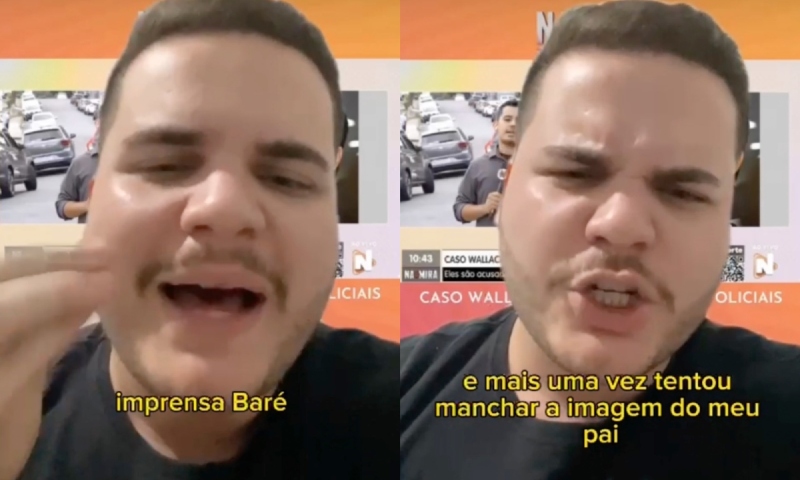 Willace Souza desabafa após ‘imprensa Baré’ criar Fake News sobre seu pai; veja vídeo