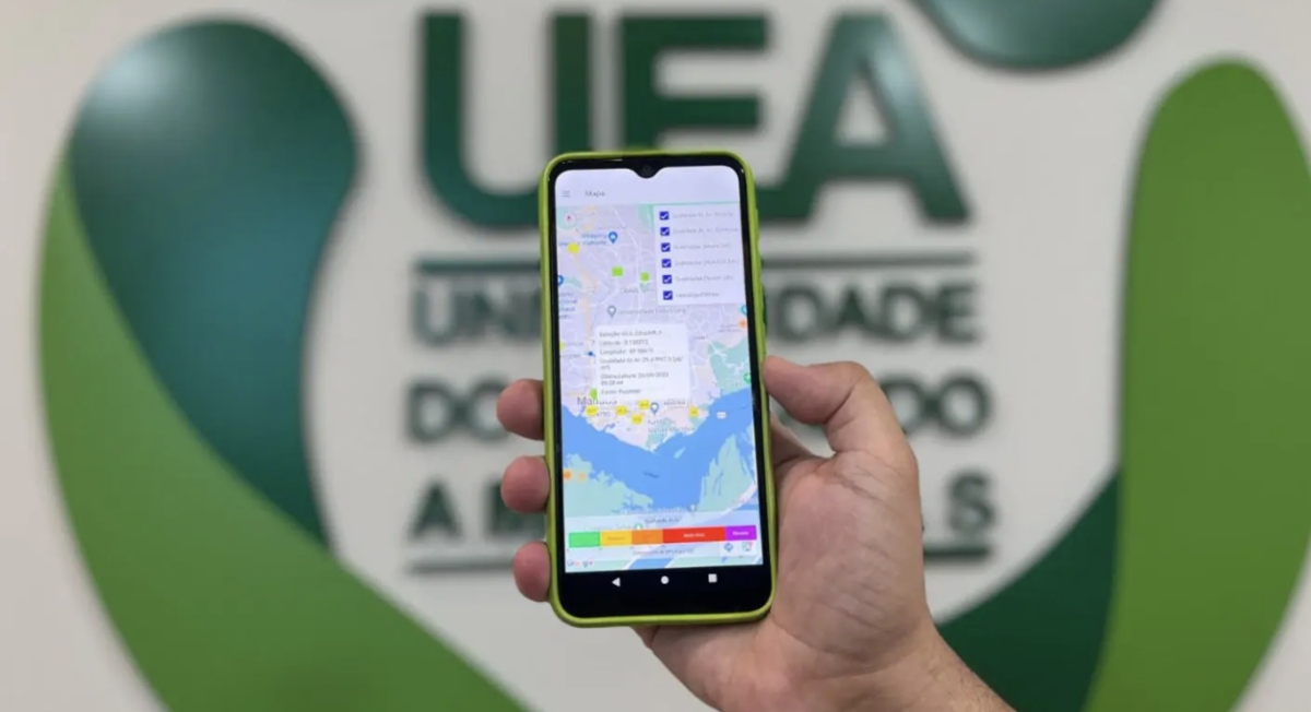 Histórico: UEA lança aplicativo ‘Selva’ para monitorar poluição do ar e queimadas