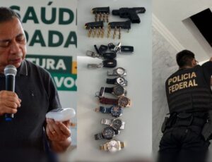 "Relógios, Carros de Luxo e Armas": veja o que a PF encontrou na casa do Prefeito Anderson Sousa