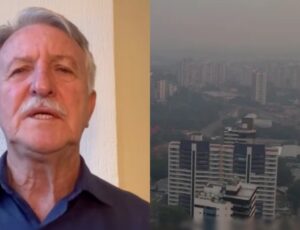 Secretaria Municipal de Meio Ambiente rastreia incêndios responsáveis pela fumaça em Manaus