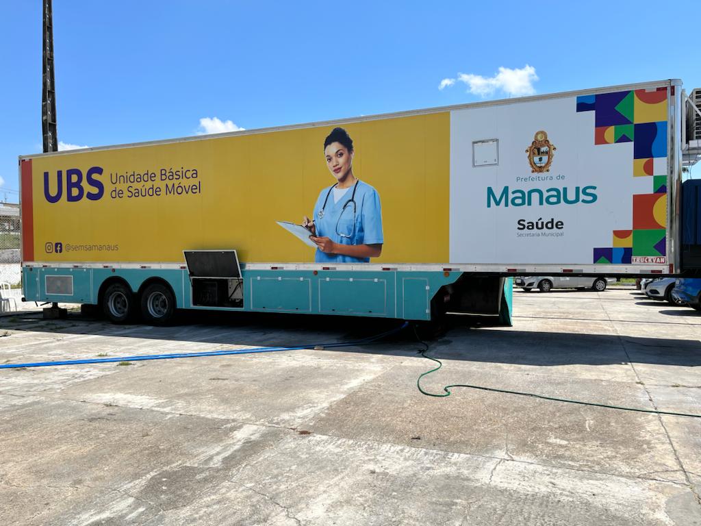 Moradores do Manoa recebem serviços de saúde de UBS Móvel a partir de segunda-feira (2)