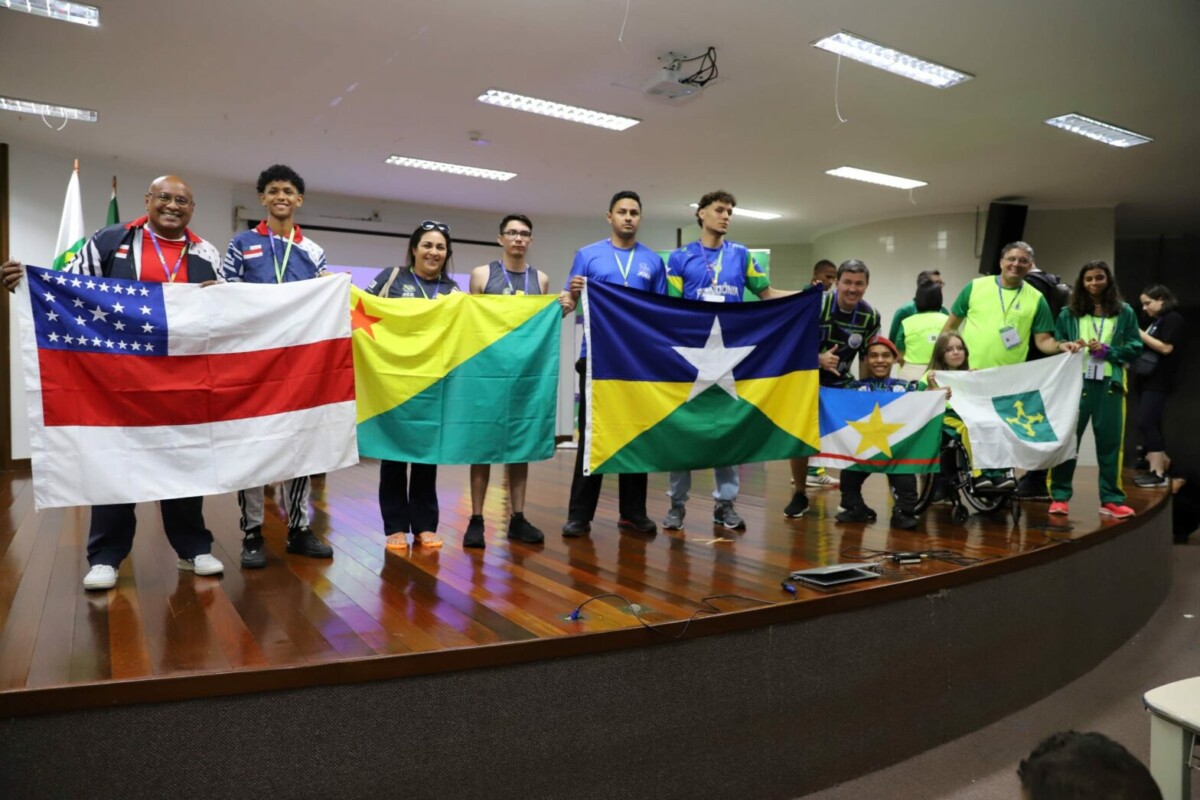 Delegação amazonense participa da cerimônia de abertura das Paralimpíadas Escolares 2023