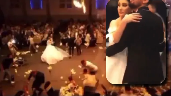 Desesperador: surgem novas imagens de incêndio em casamento que deixou mais de 100 m0rt0s; veja vídeos