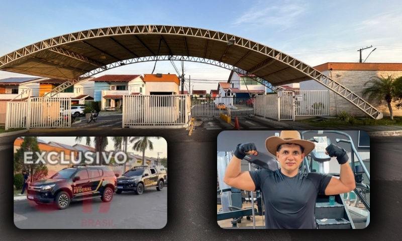 EXCLUSIVO: Ex-vereador Ronaldo Tabosa recebe visita da PF em condomínio de Luxo no Parque 10