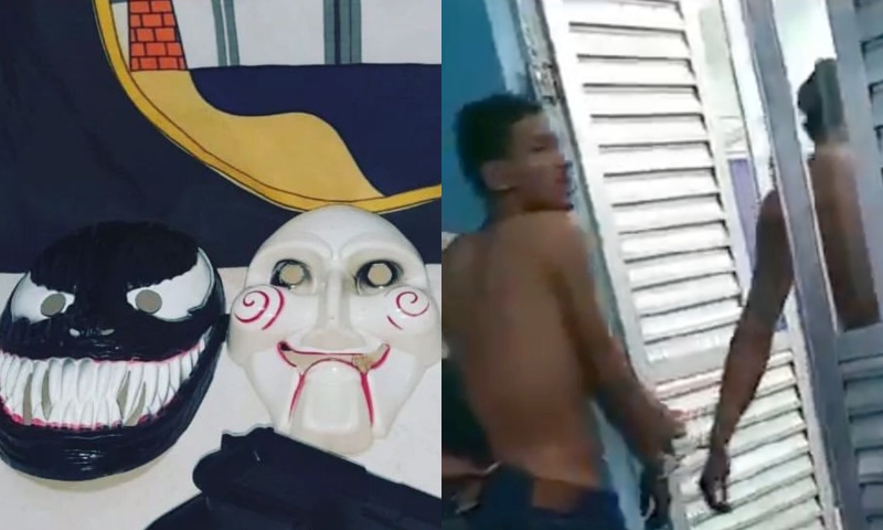 Vulgo ‘Venom’ e ‘Jogos Mortais’ são presos vendendo drogas em Iranduba; veja vídeo