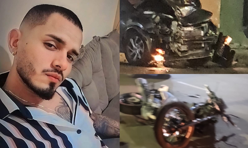 TRAGÉDIA: jovem motociclista m0rre em gr4ve ac1dente na Cidade Nova; veja vídeo