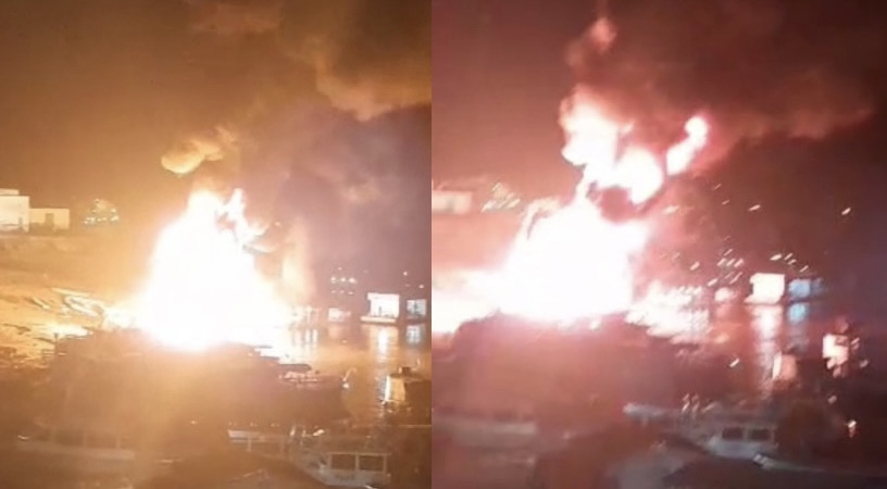 Urgente: embarcação explode e deixa vários ferid0s no Porto de Itacoatiara; veja vídeos