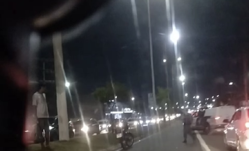 Urgente: homem é atropelad0 por motorista de app na av. Torquato Tapajós; veja