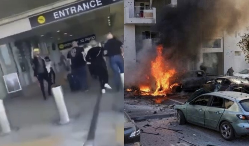 DESESPERADOR: turistas invadem aeroporto de Israel para tentar fugir de bombardeio; veja