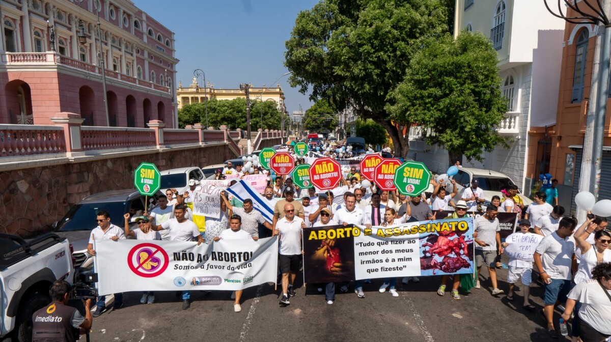 Marcha contra o aborto ocorre neste domingo (8) em Manaus: “Resposta do povo que precisa ser respeitada pelo STF”, diz vereador Raiff Matos
