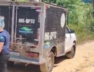 URGENTE: Corp0 é encontrado na estrada do Puraquequara; veja vídeo