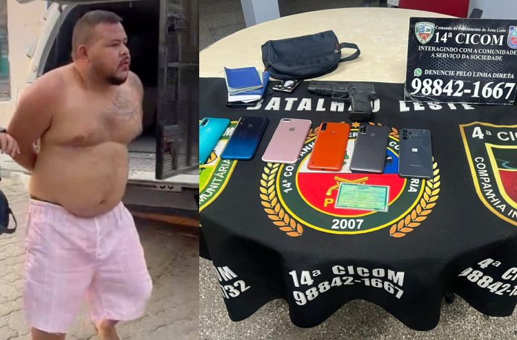 Homem é pres0 após cometer ‘arrastão’ em ônibus de rotas na zona norte de Manaus; veja vídeo