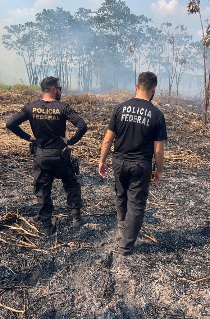 Polícia Federal prende em flagrante homens por prática de queimada ilegal em Iranduba; veja vídeo