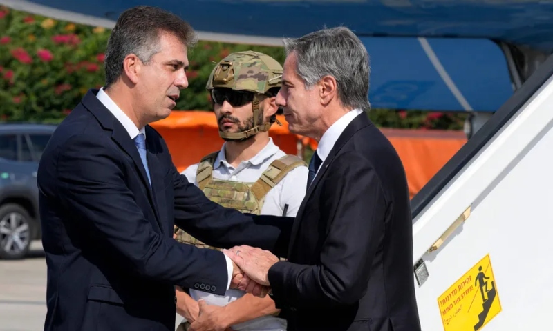 Secretário de Estado dos EUA chega a Israel para 2° fase de Operações contra o Hamas