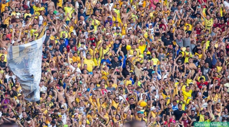 Amazonas divulga parcial com 15 mil ingressos vendidos para primeiro jogo da final da Série C, na Arena