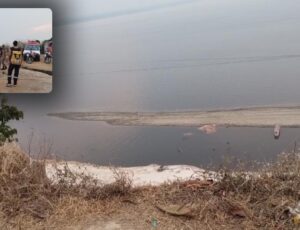 Jovem desaparece após afogamento no balneário Ponta das Lajes, em Manaus