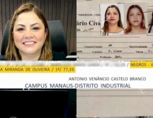 Candidata do CREA-AM, professora Alzira usa cota racial como 'negra' em concurso e vira 'funcionária fantasma'