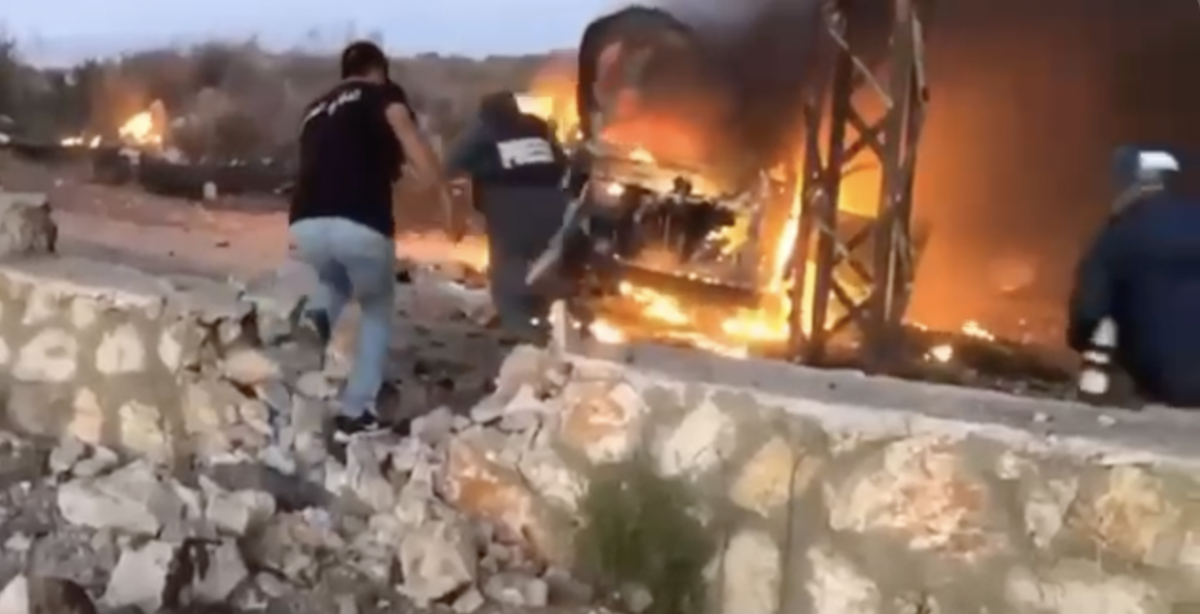 Vídeo chocante mostra jornalistas m0rtos no conflito entre Israel e o Hamas; veja