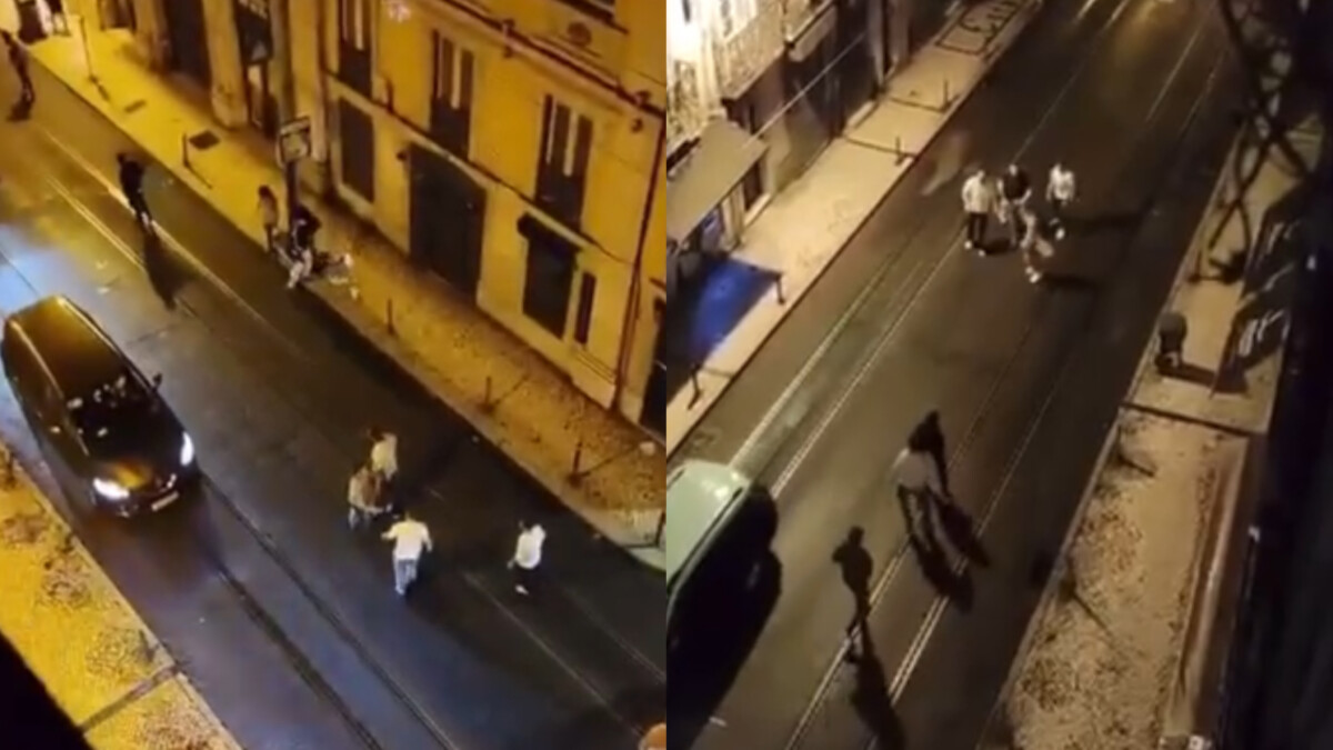 Tudo filmado: jovem de 20 anos é m0rto com golpes de g0gó de garrafa no pesc0ço na saída de festa; veja vídeo