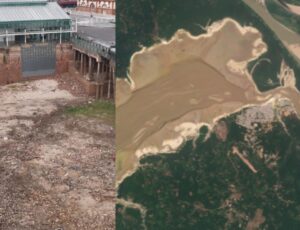 URGENTE: Rio Negro bate recorde e tem a pior seca de todos os tempos; veja vídeo