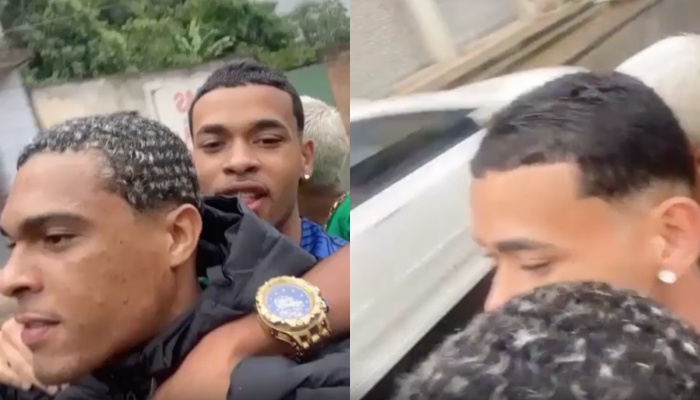 ‘Galerosos’ que andavam exibindo arm4s levam a pior durante rolezinho; veja vídeo